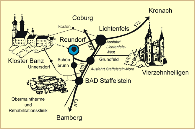 Liegewiese - Gasthof Pension Müller in Lichtenfels - Bad Staffelstein